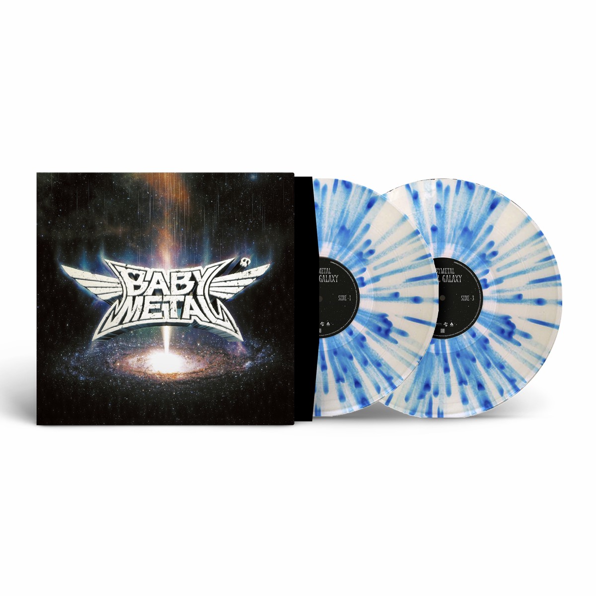 BABYMETAL 'METAL GALAXY' 2LP (White & Blue Splatter Vinyl)