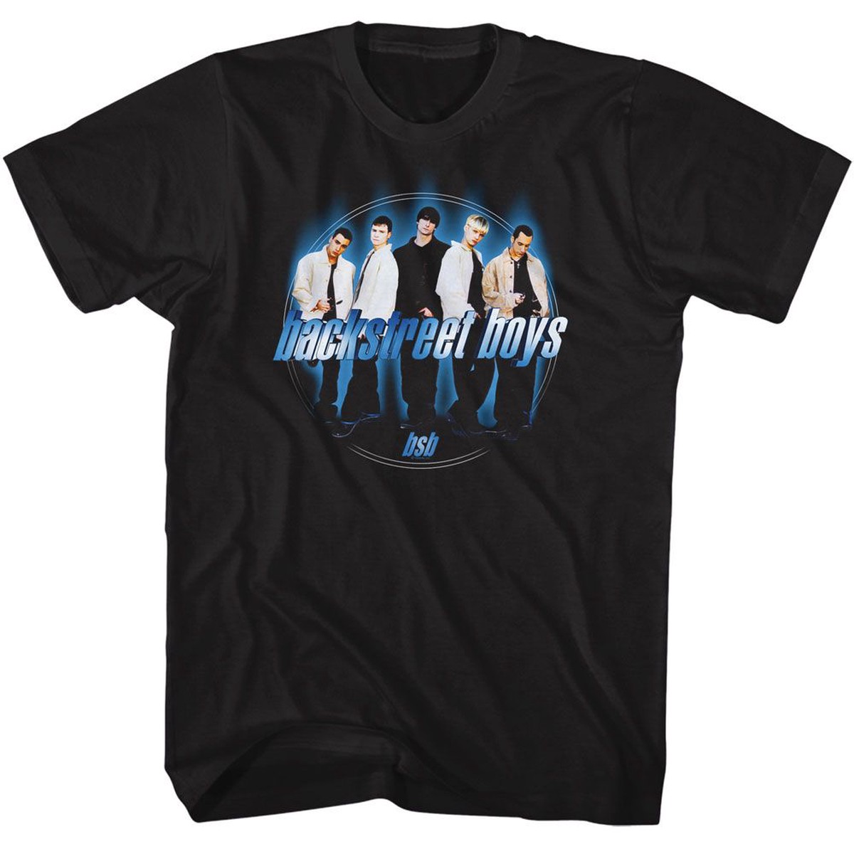 BACKSTREET BOYS - BLUE CIRCLE SHIRT