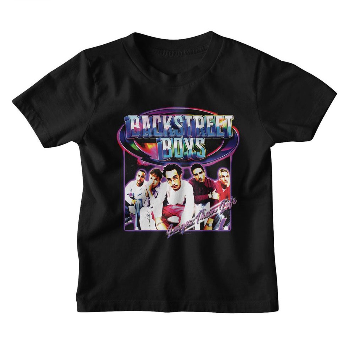 BACKSTREET BOYS - BSB Y2K RAINBOW SHINE YOUTH SHIRT