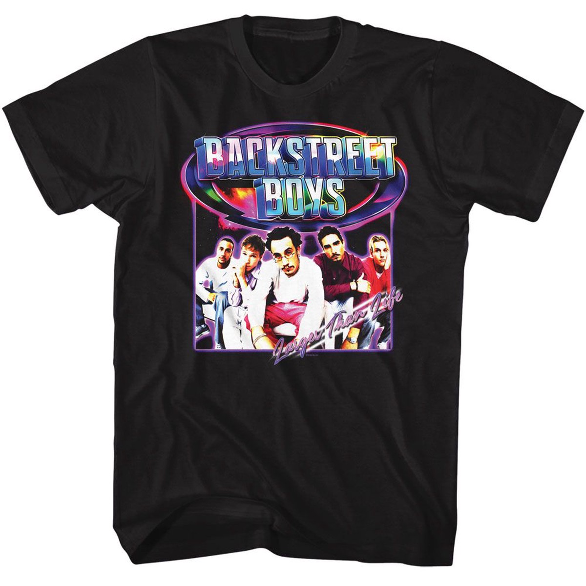BACKSTREET BOYS - Y2K RAINBOW SHINE SHIRT