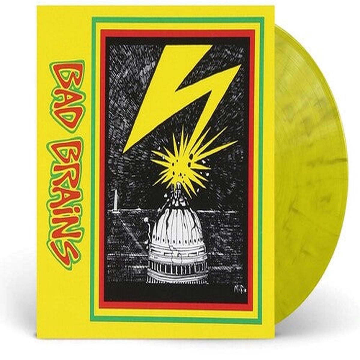 BAD BRAINS 'BAD BRAINS' LP (Banana Peel Vinyl)