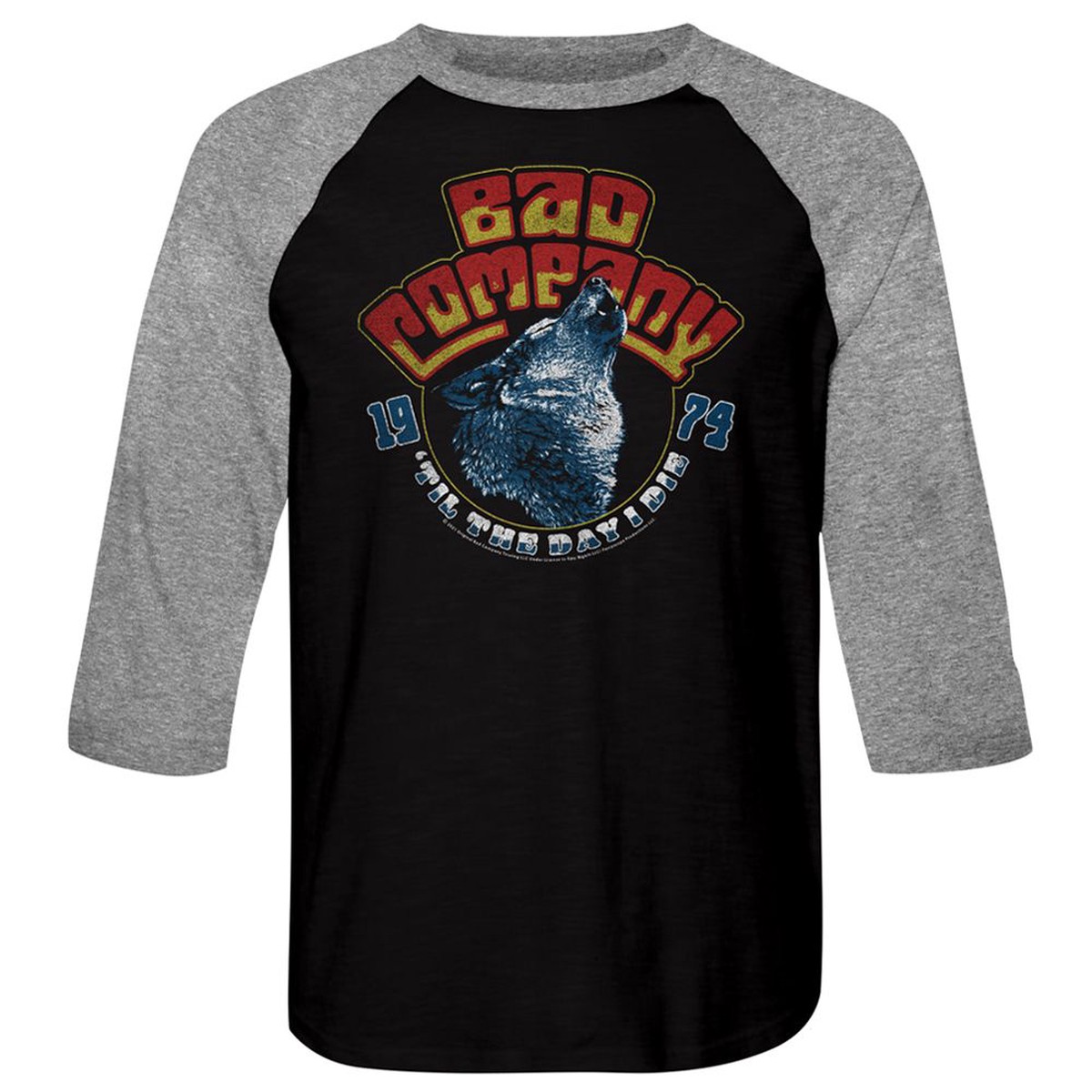 BAD COMPANY - WOLF HEAD 74 SHIRT