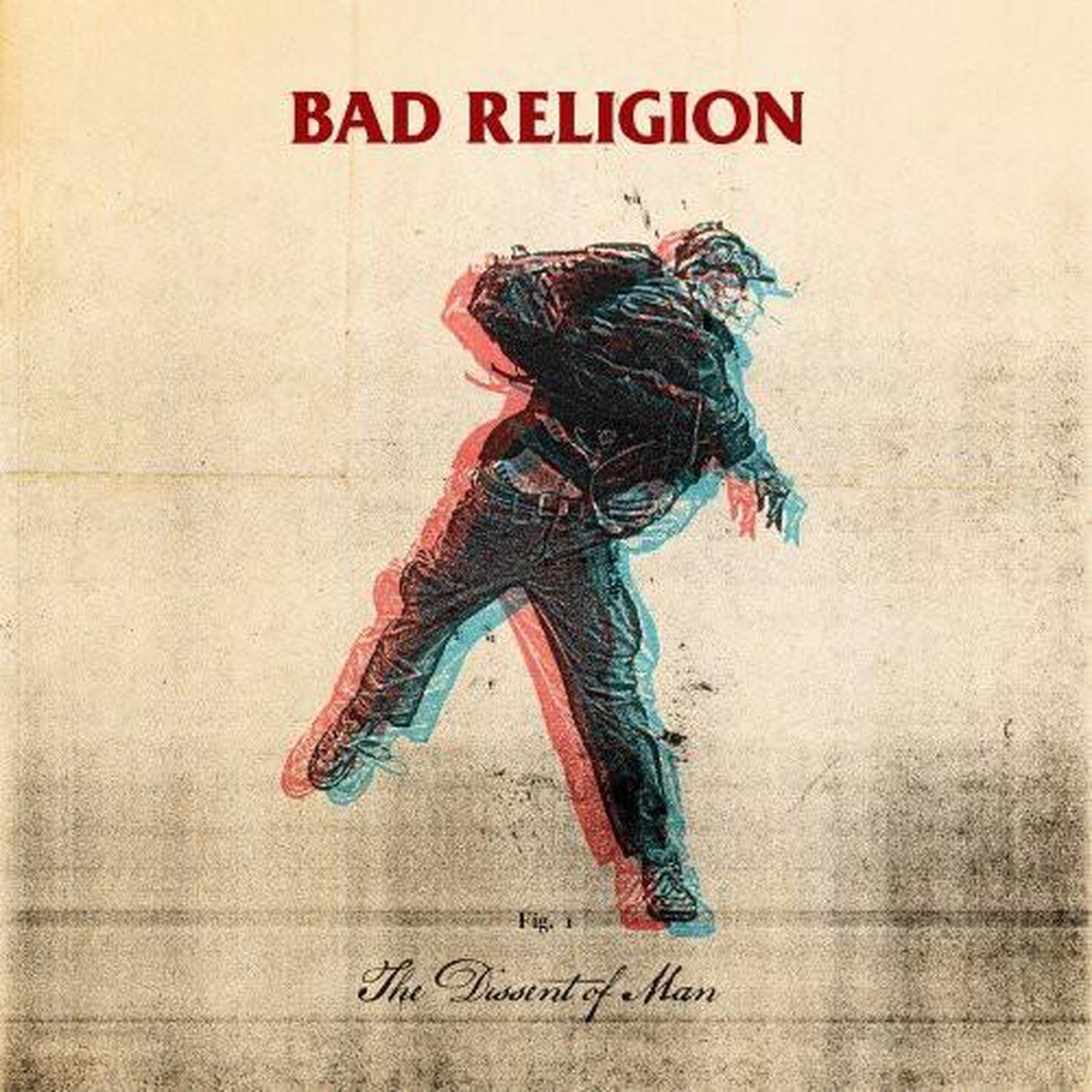 BAD RELIGION THE DISSENT OF MAN LP + CD
