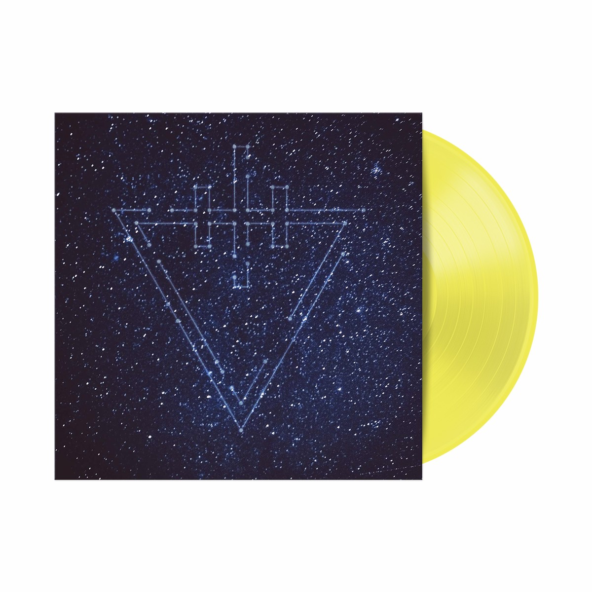 THE DEVIL WEARS PRADA SPACE EP (Limited Edition Only 300 made, Neon Yellow w/ B-Side Etching Vinyl)