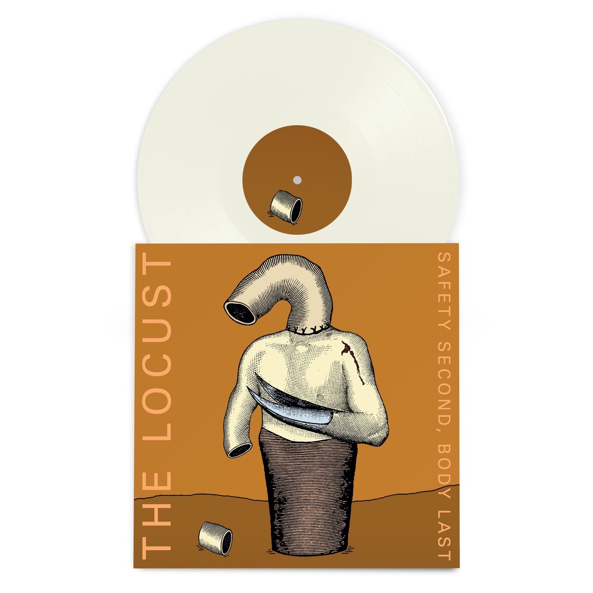 THE LOCUST SAFETY SECOND, BODY LAST' EP (Limited Edition Only 200 Made, White Vinyl)