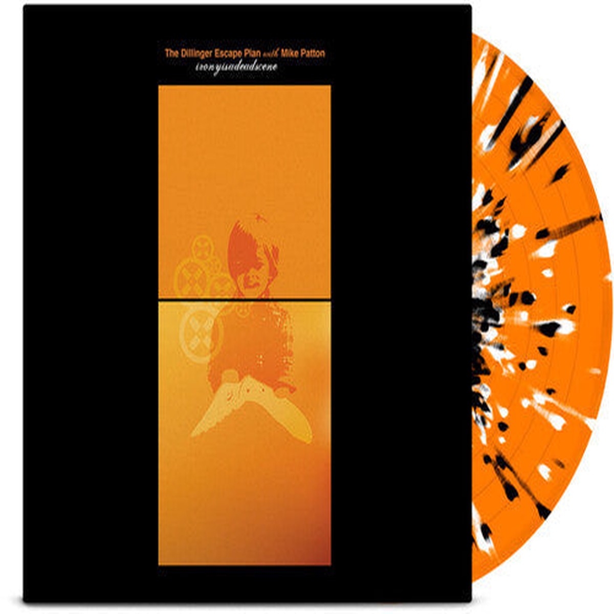 THE DILLINGER ESCAPE PLAN IRONY IS A DEAD SCENE LP (Orange, Black, White Anniversary Edition)