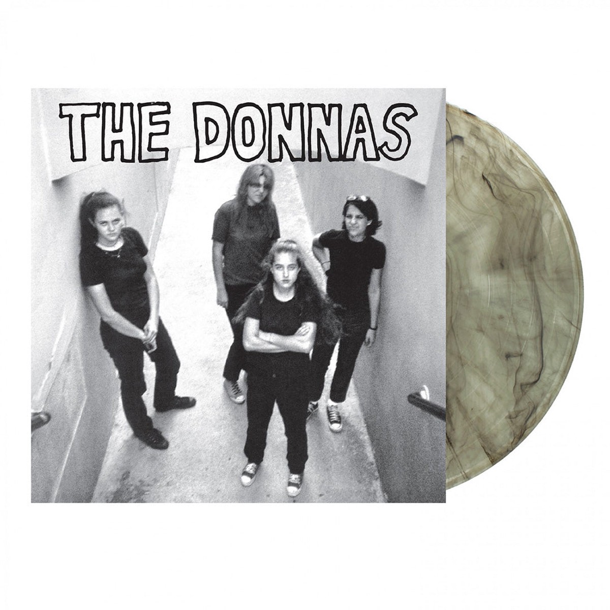 THE DONNAS 'THE DONNAS' LP (Natural With Black Swirl Vinyl)