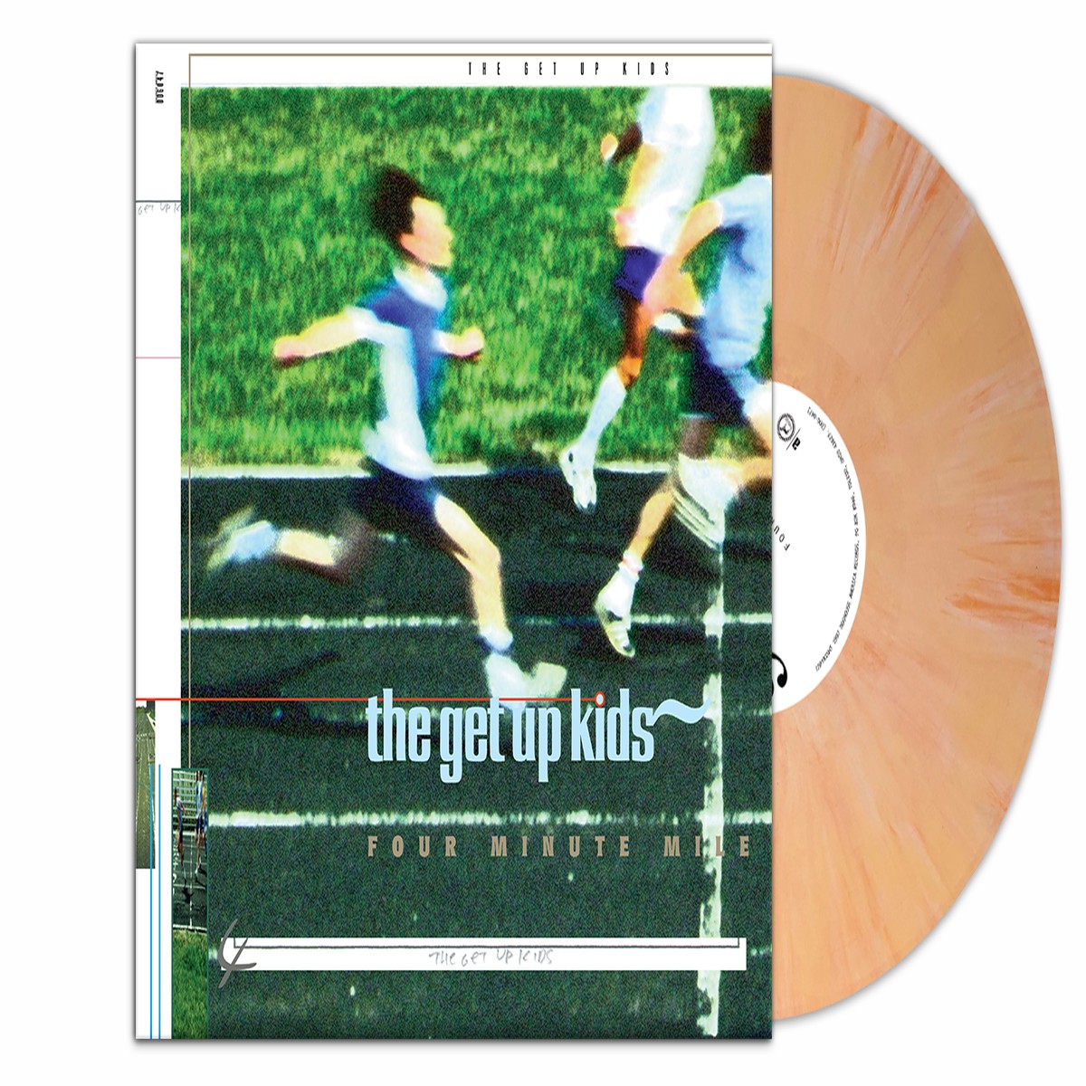 THE GET UP KIDS FOUR MINUTE MILE (25th Anniversary 'Dreamsicle' Color Vinyl LP Only 500 made)