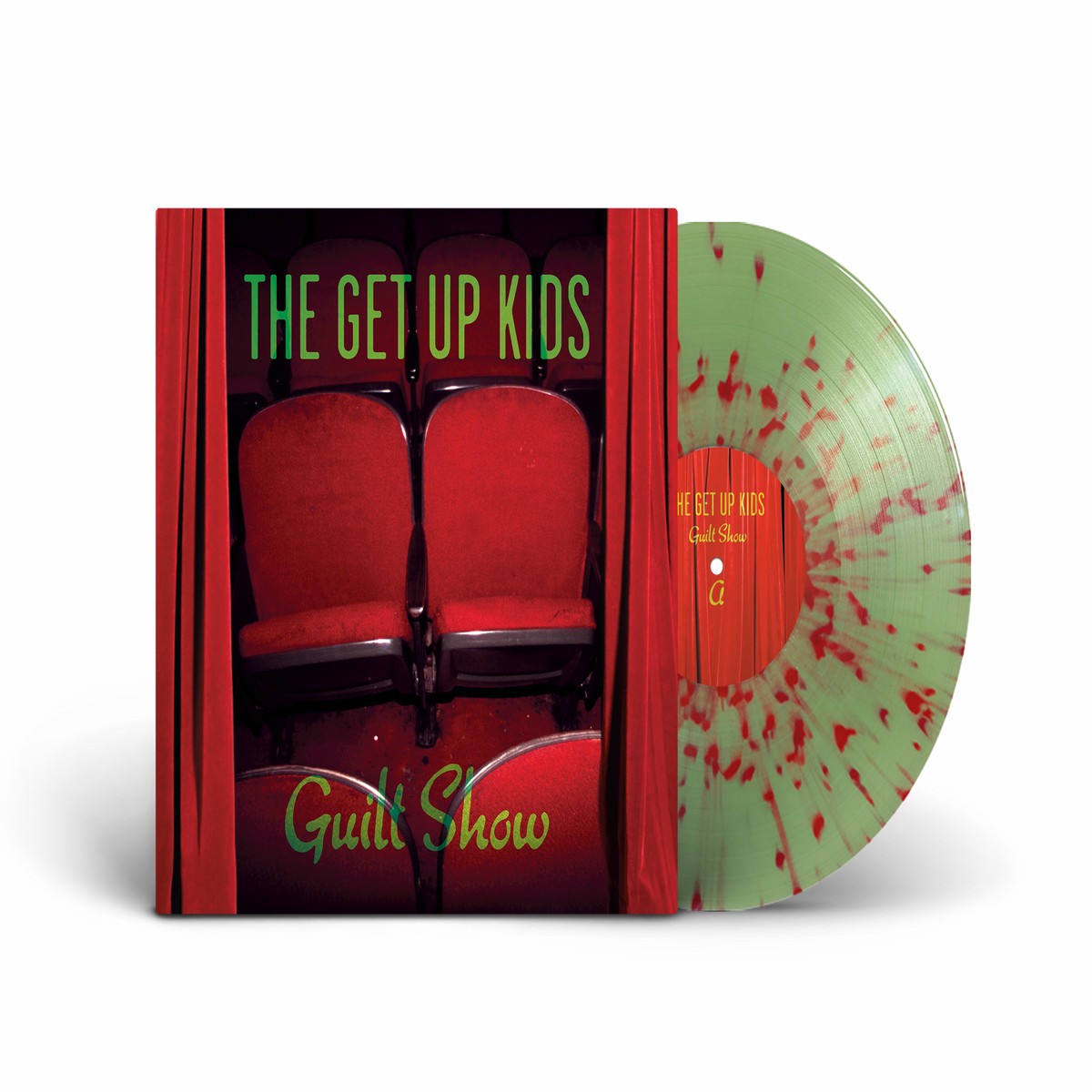 THE GET UP KIDS 'GUILT SHOW' LP (Coke Bottle Clear with Red Splatter Vinyl)
