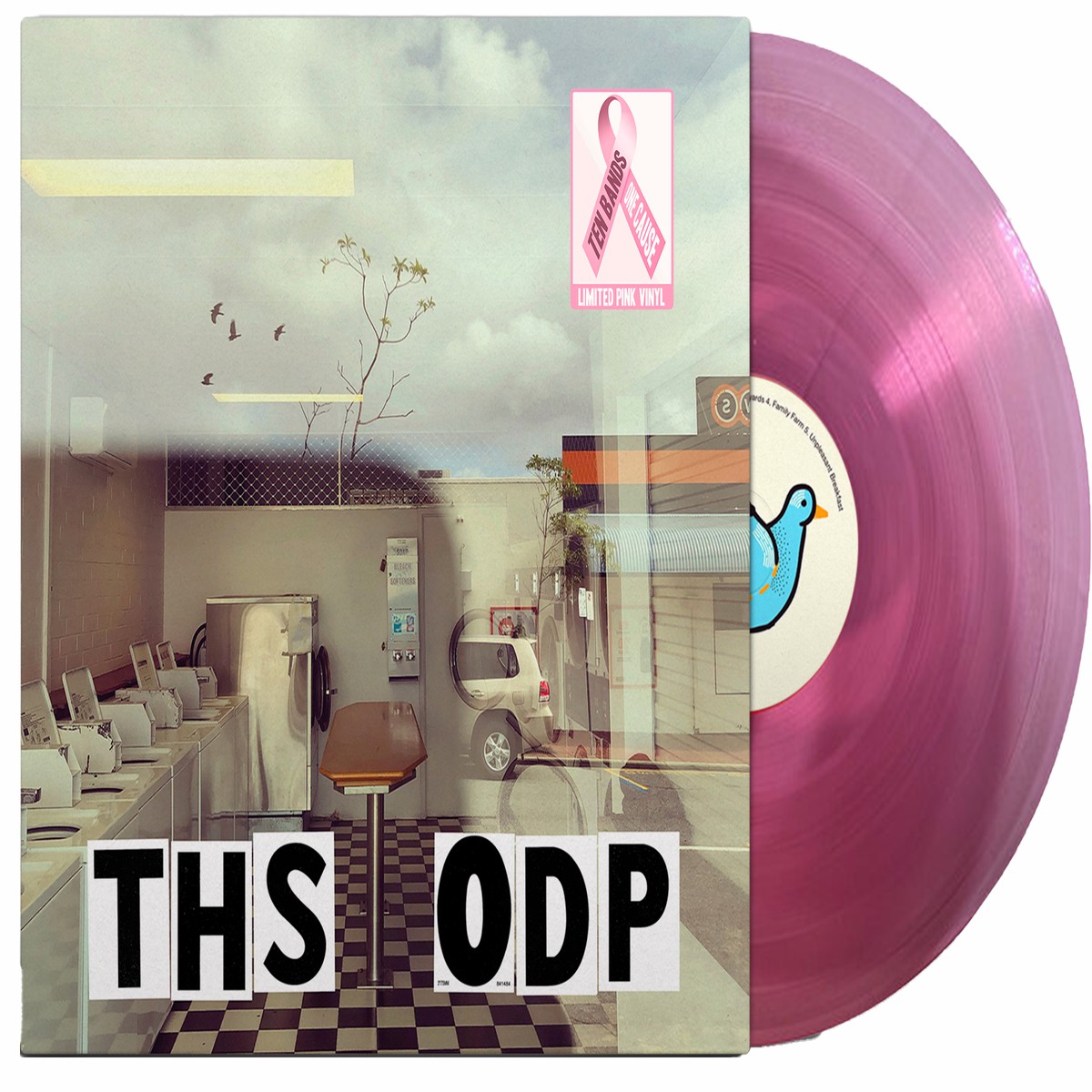 THE HOLD STEADY 'OPEN DOOR POLICY' LP (Pink Vinyl)