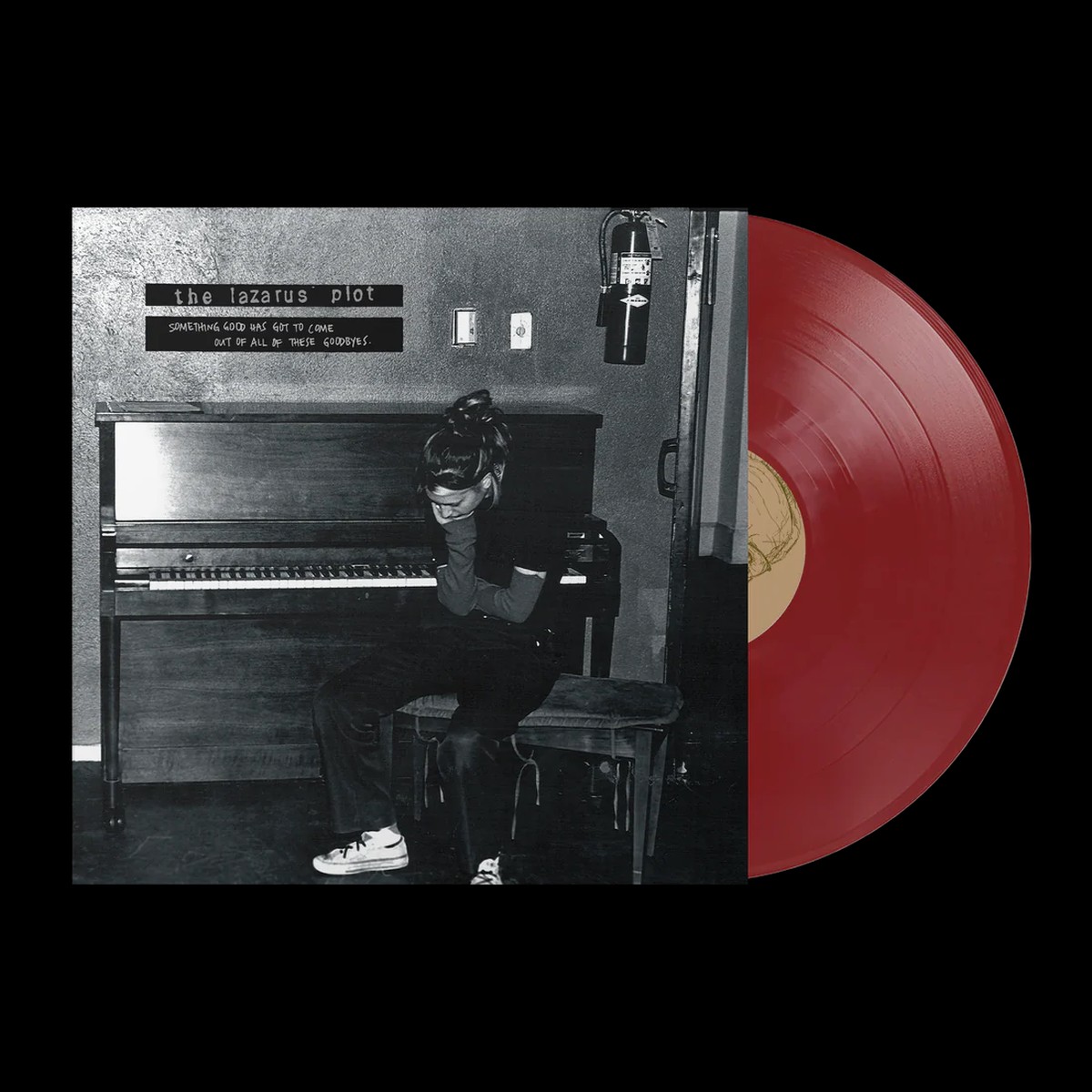 THE LAZARUS PLOT 'SOMETHING GOOD HAS GOT TO COME OUT OF ALL OF THESE GOODBYES' LP (Red Vinyl)