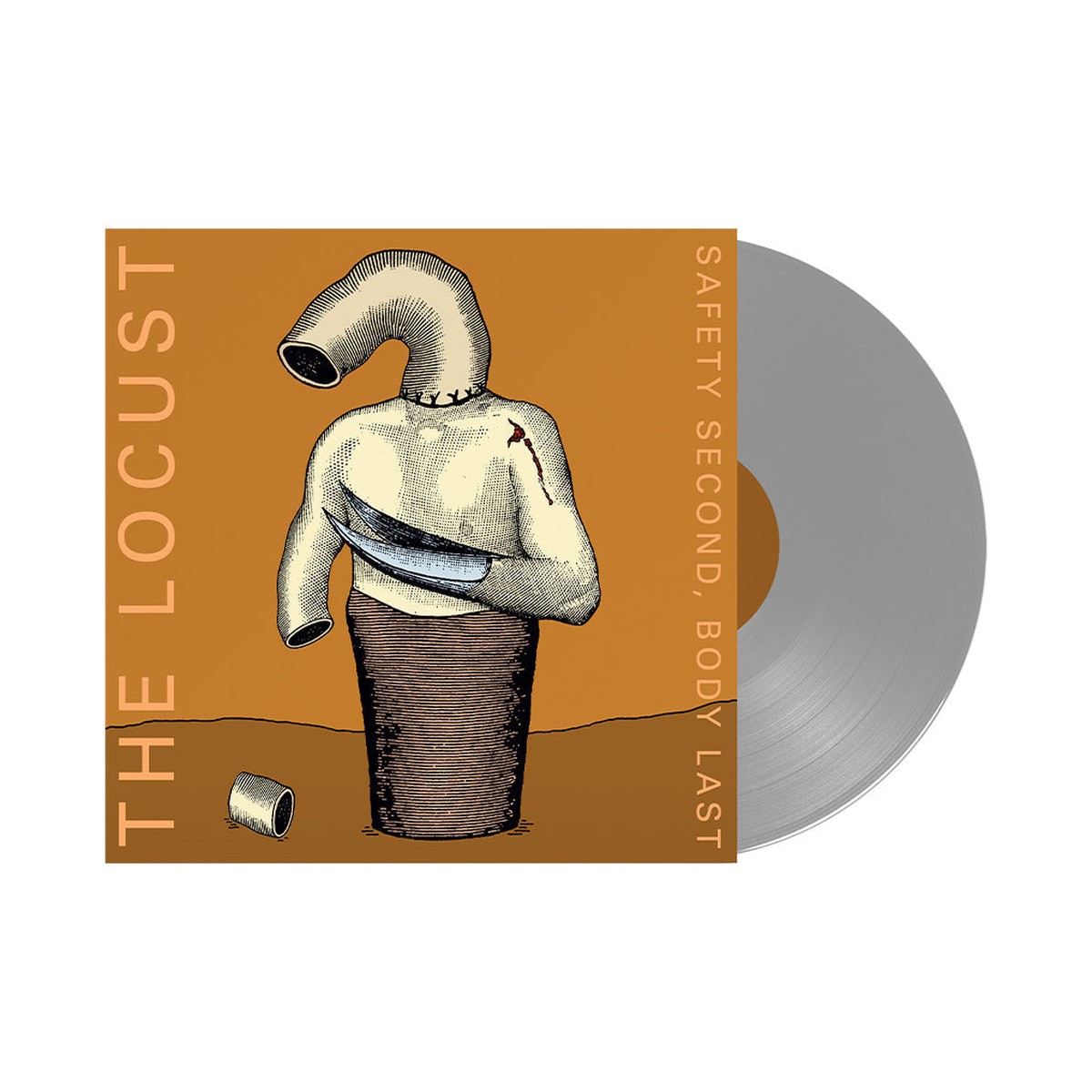 THE LOCUST SAFETY SECOND, BODY LAST' EP (Limited Edition Only 100 Made, Silver Vinyl)