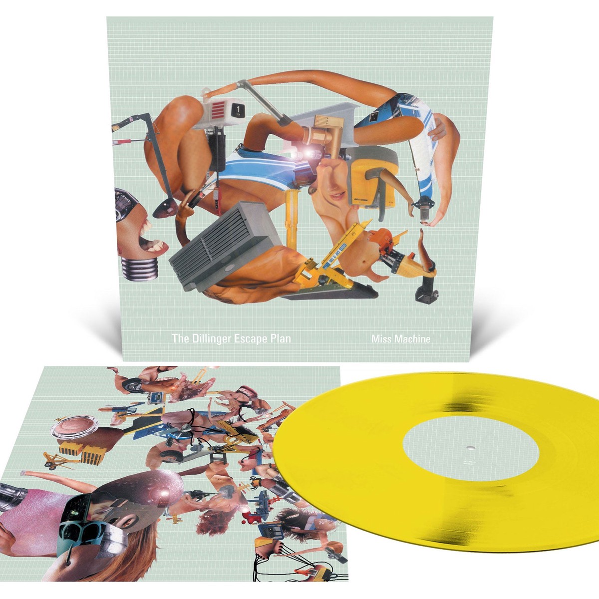 THE DILLINGER ESCAPE PLAN MISS MACHINE LP (Reissue, Opaque Yellow Vinyl)