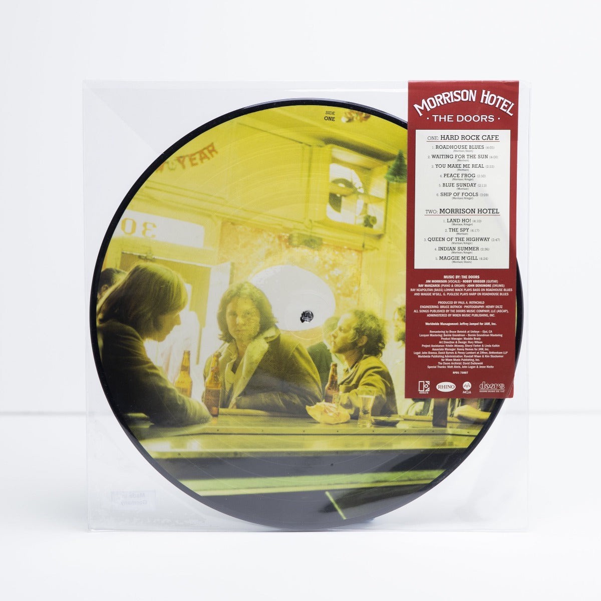 THE DOORS: 'MORRISON HOTEL' - 50TH ANNIVERSARY PICTURE DISC VINYL LP