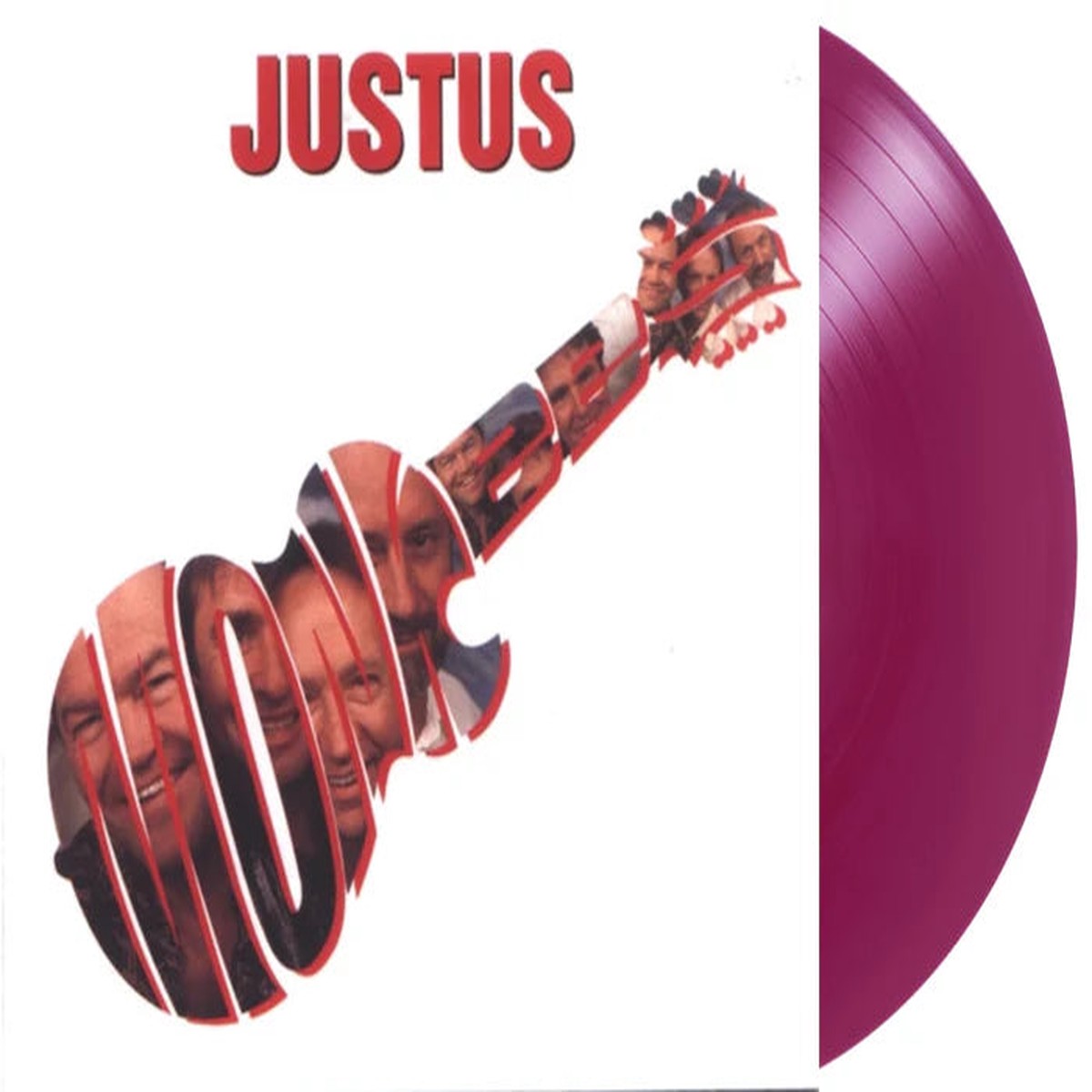 THE MONKEES 'JUSTUS' LP (Anniversary, Gatefold Cover, 180 Gram Clear Violet Vinyl)