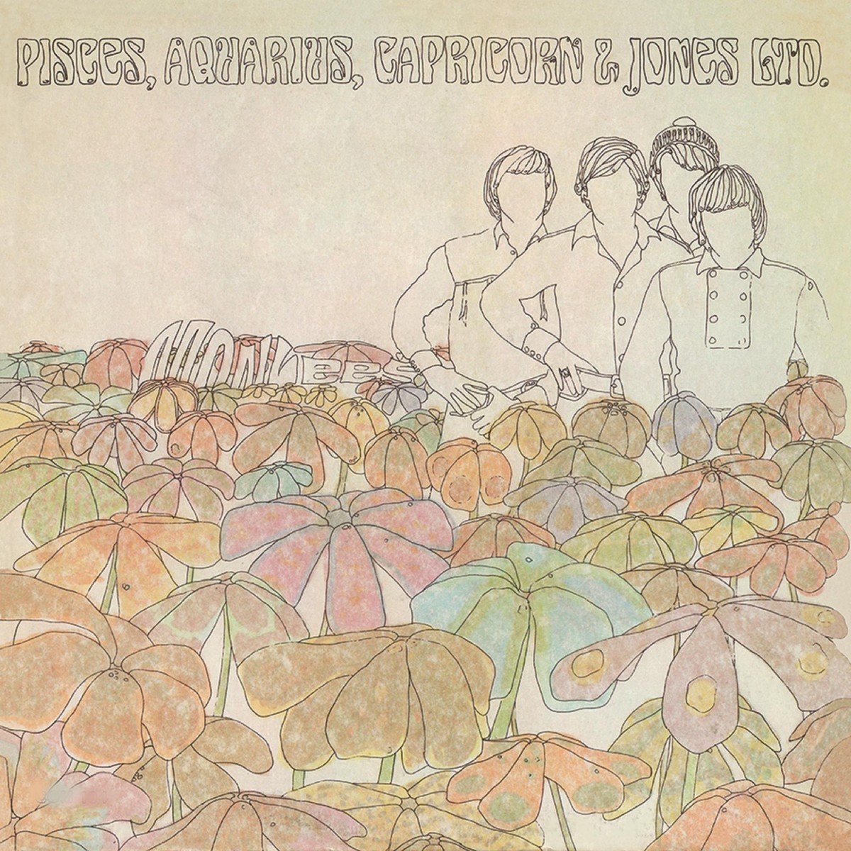 THE MONKEES 'PISCES, AQUARIUS, CAPRICORN & JONES LTD.' LP (Turquoise Aqua Vinyl)