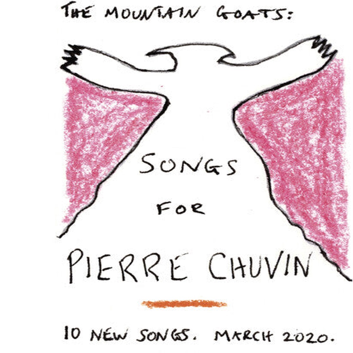 THE MOUNTAIN GOATS 'SONGS FOR PIERRE CHUVIN' LP