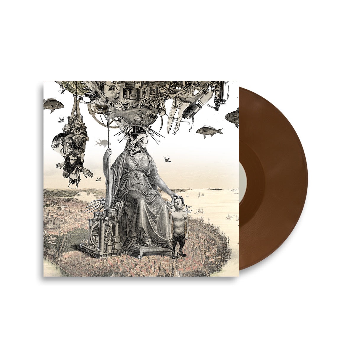 THE NUMBER TWELVE LOOKS LIKE YOU MONGREL LP (Limited Edition Only 100 Made, Opaque Brown Vinyl)