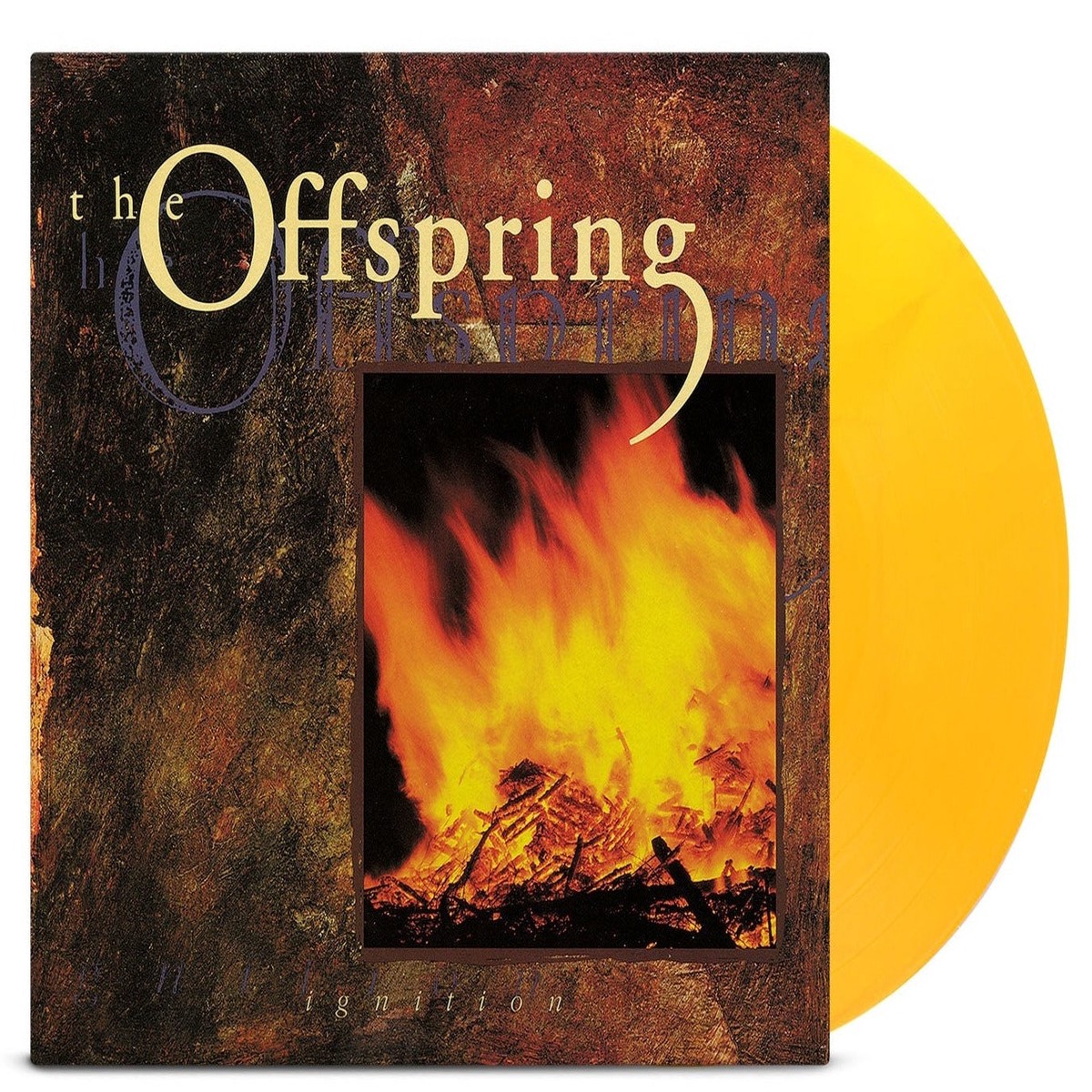THE OFFSPRING 'IGNITION' LIMITED EDITION MARIGOLD LP ONLY 500 MADE