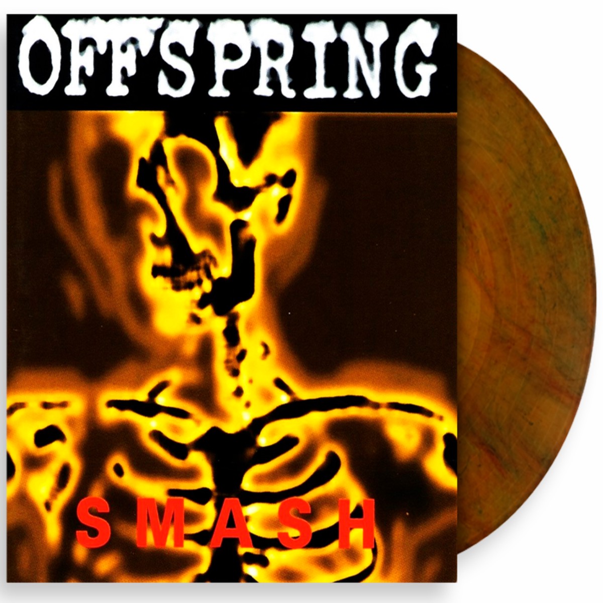 THE OFFSPRING 'SMASH' LIMITED EDITION 'LAVA' COLOR LP ONLY 500 MADE