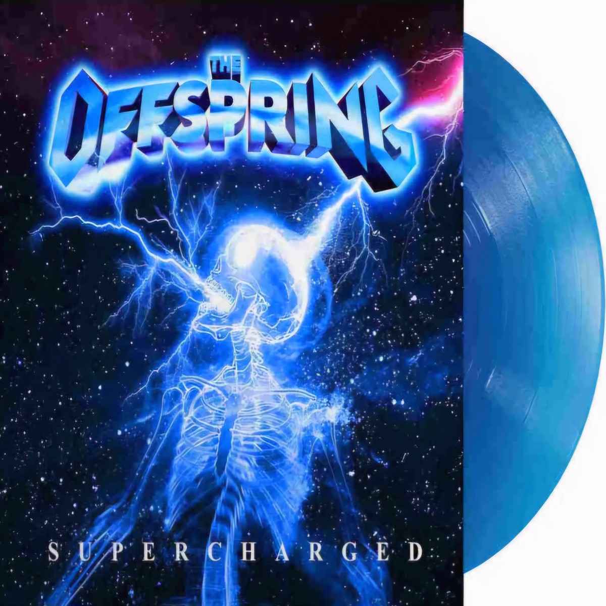 THE OFFSPRING SUPERCHARGED LP (Blue Vinyl)