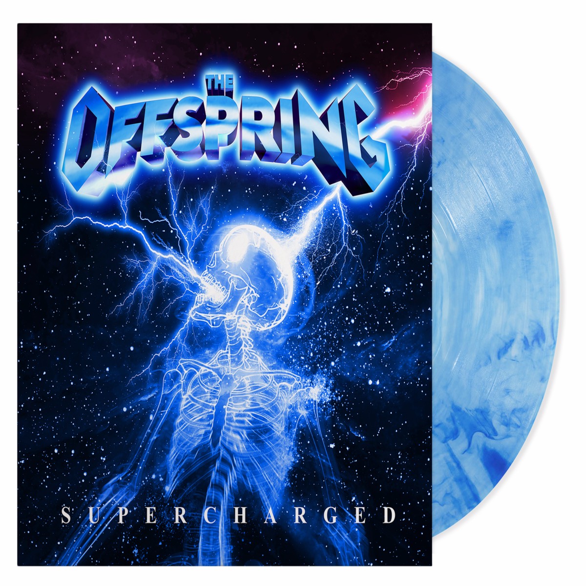THE OFFSPRING SUPERCHARGED LP (Limited Edition Only 300 Made, Sapphire Vinyl)