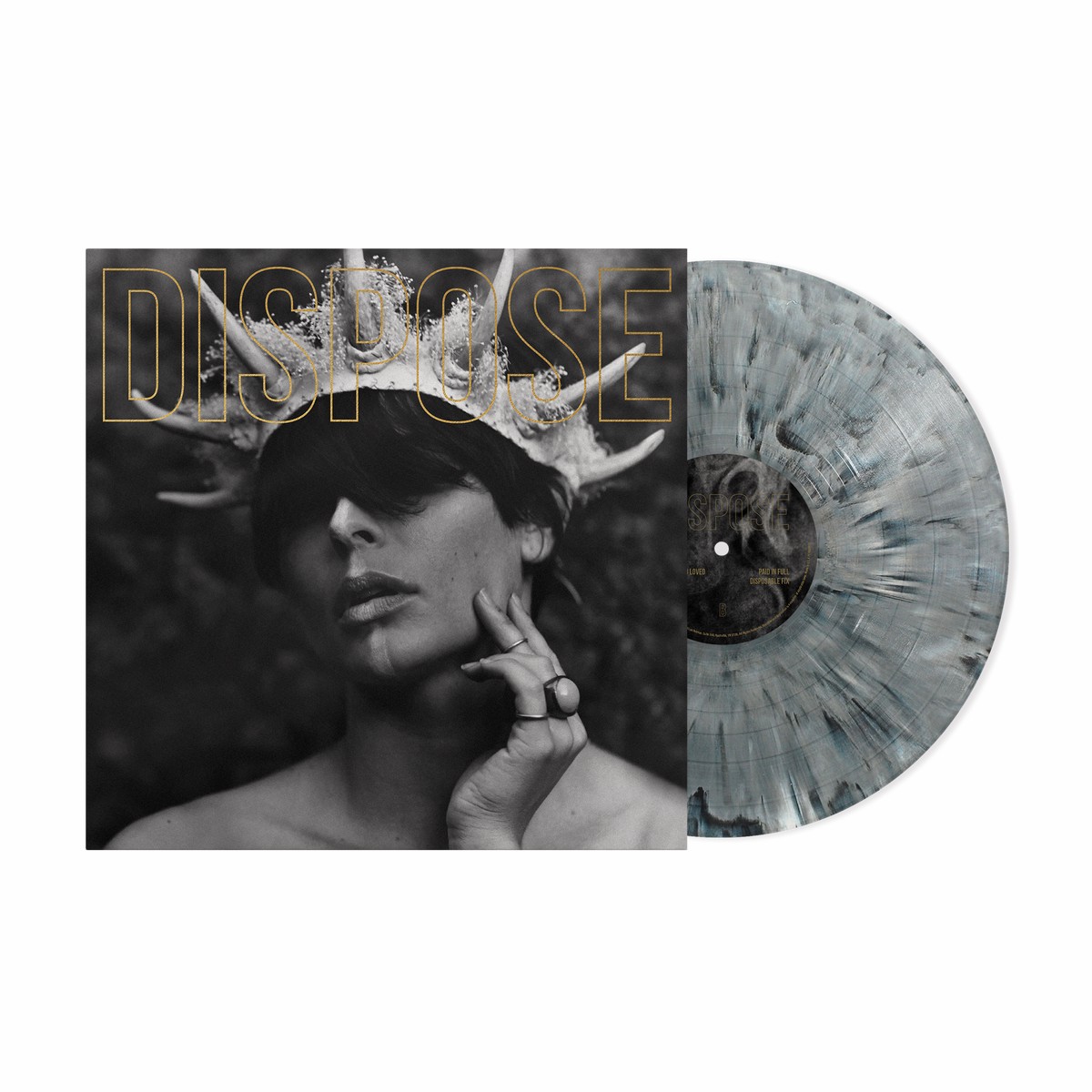 THE PLOT IN YOU DISPOSE GOLD EDITION LP (Limited Edition Only 300 Made, Grey Marble Vinyl)