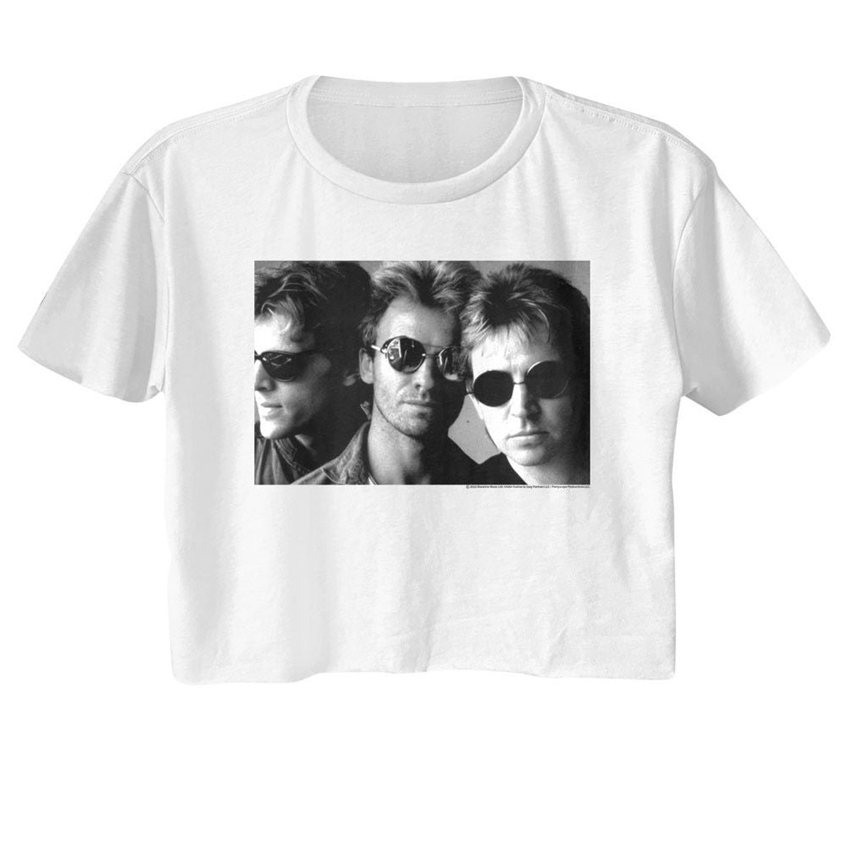 THE POLICE - BW SHADES LADIES SHIRT
