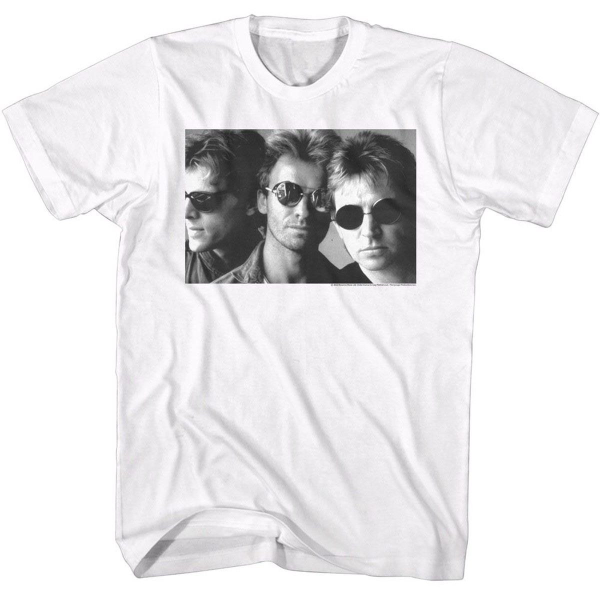 THE POLICE - BW SHADES SHIRT