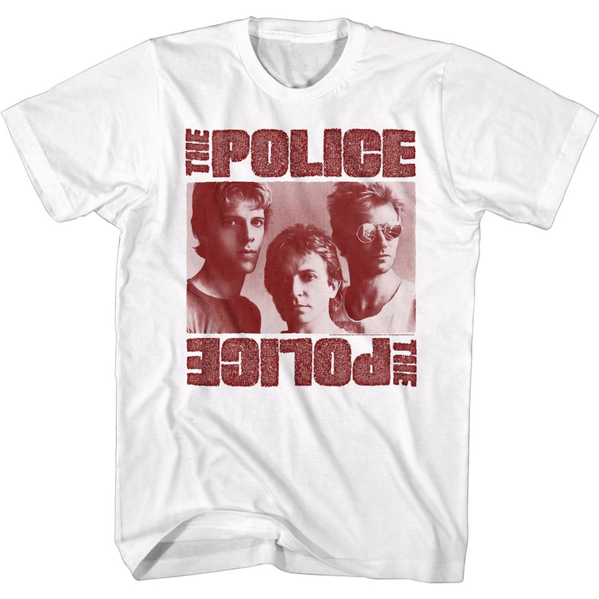 THE POLICE - MONOCHROME SHIRT
