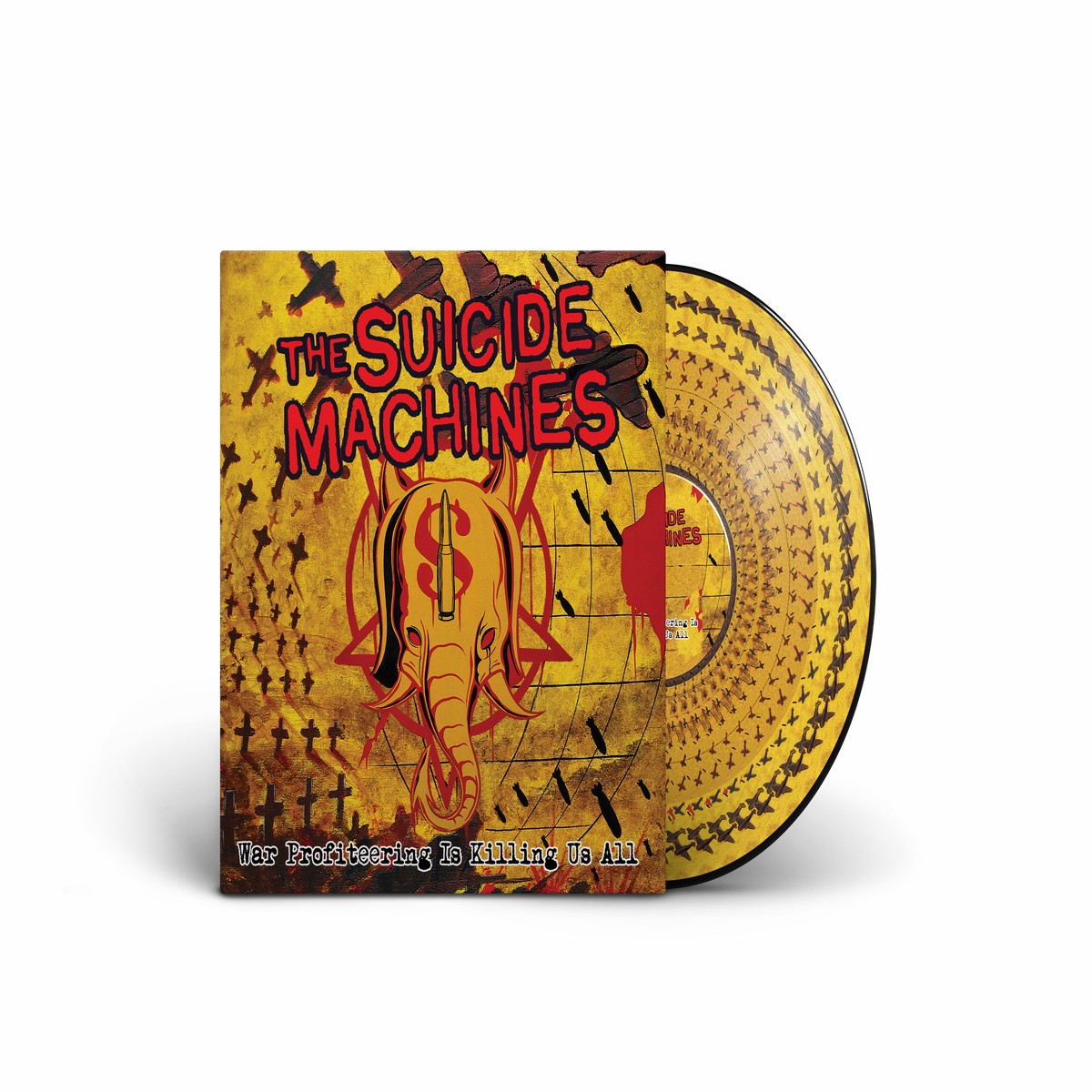 THE SUICIDE MACHINES 'WAR PROFITEERING IS KILLING US ALL' LP (Picture Disc Vinyl)