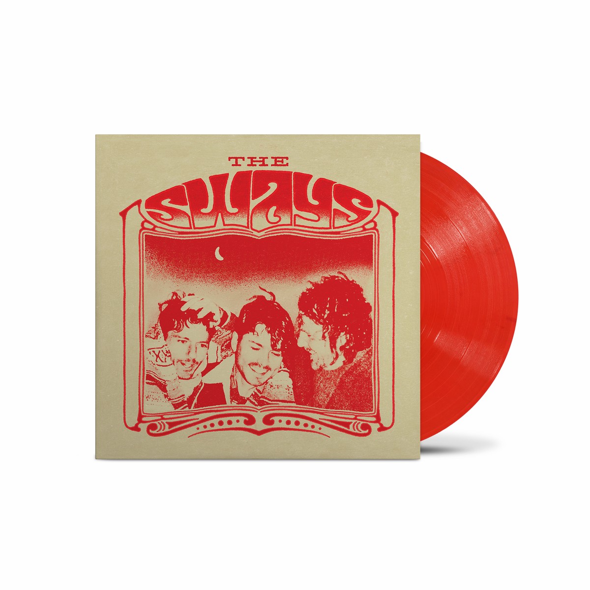 THE SWAYS 'THE SWAYS' LP (Ruby Red w/ Etched B-Side Vinyl)