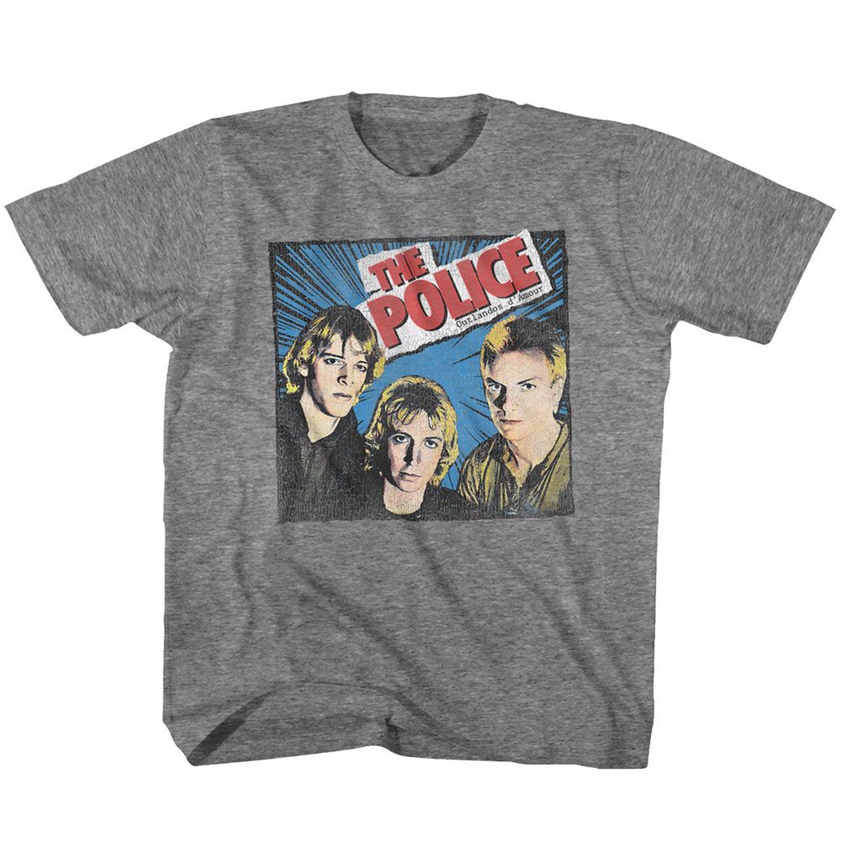 THE POLICE - COMIC-ISH YOUTH SHIRT