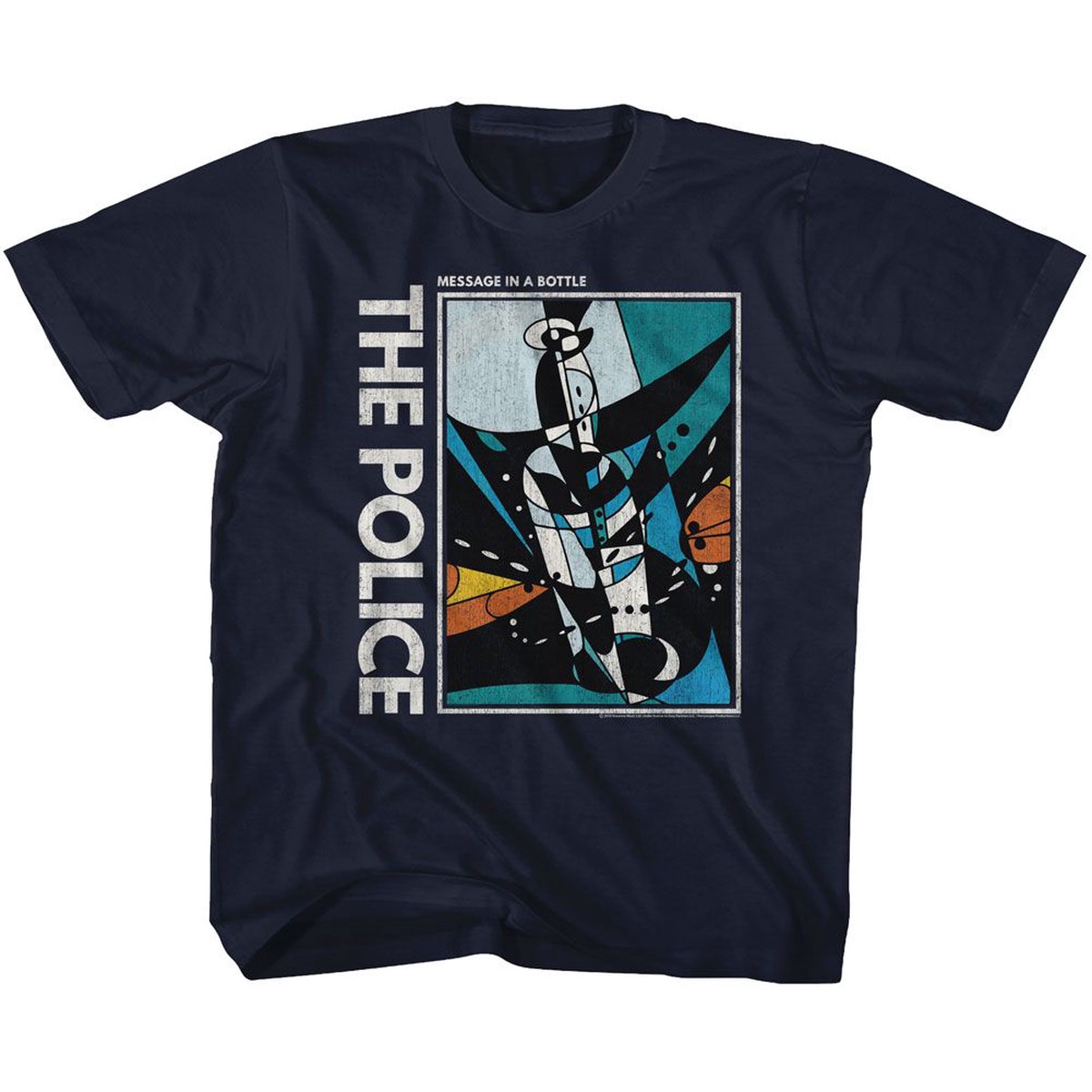THE POLICE - MESSAGE IN A BOTTLE YOUTH SHIRT