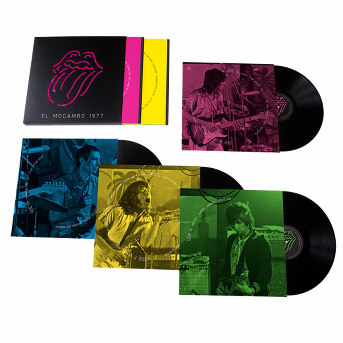THE ROLLING STONES 'LIVE AT THE EL MOCAMBO' 4LP