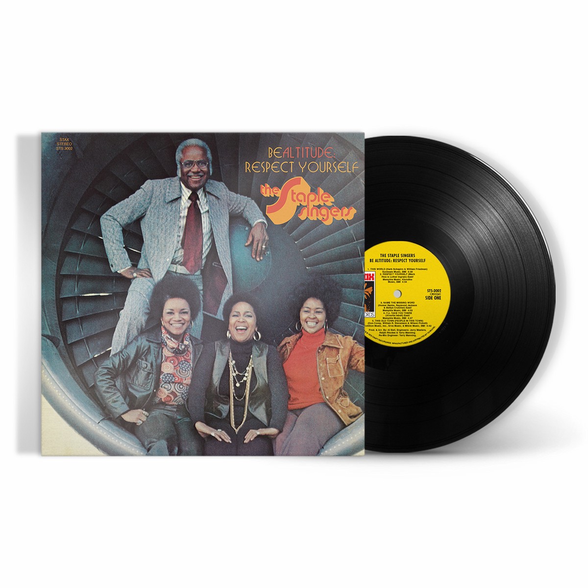 THE STAPLE SINGERS 'BE ALTITUDE: RESPECT YOURSELF' LP