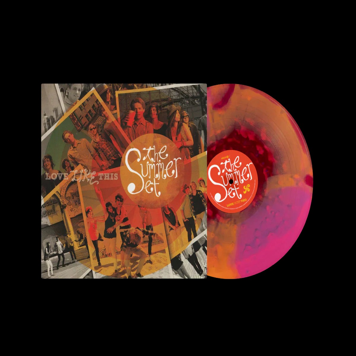 THE SUMMER SET 'LOVE LIKE THIS' LP (Red/Pink/Orange Smash Vinyl)