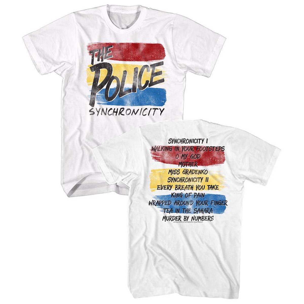 THE POLICE - SYNCHRONICITY SHIRT