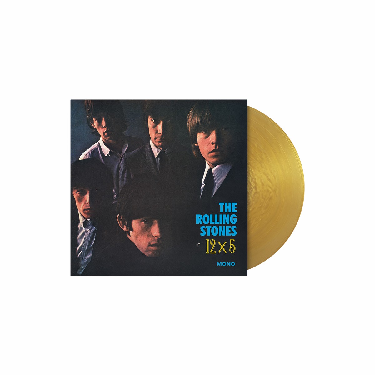 THE ROLLING STONES 12x5 LP (Exclusive Limited Edition - Gold Vinyl)