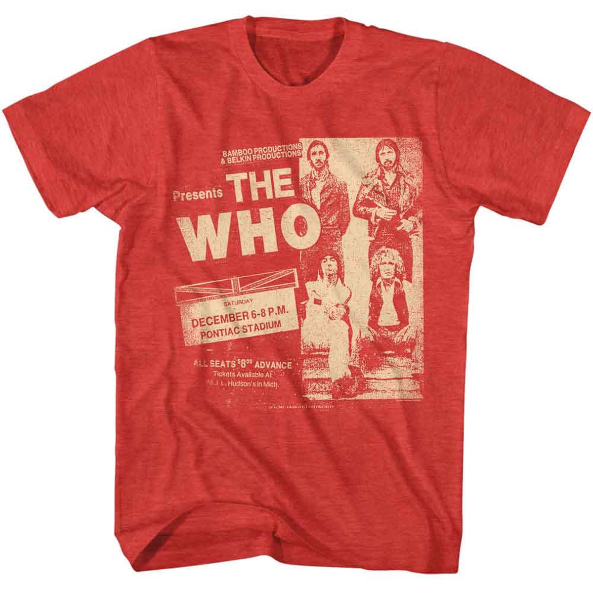THE WHO - PONTIAC STADIUM SHIRT