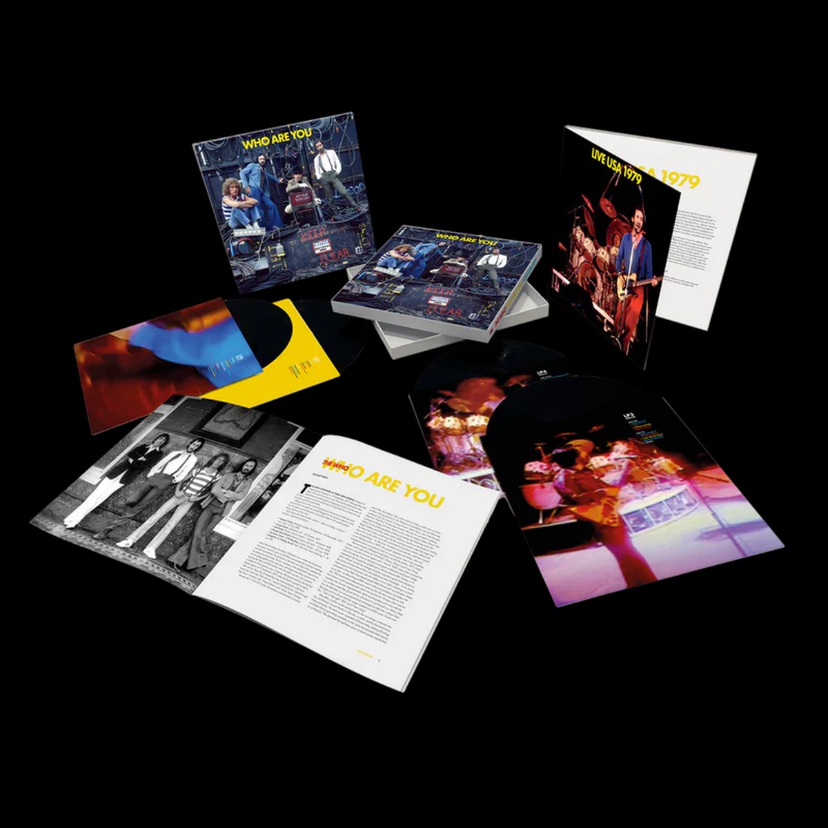 THE WHO 'WHO ARE YOU' 4LP BOX SET
