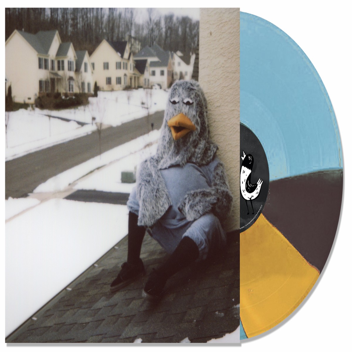 THE WONDER YEARS 'SUBURBIA I'VE GIVEN YOU ALL AND NOW I'M NOTHING' BLUE, ORANGE & BLACK TWISTER LP ONLY 500 MADE