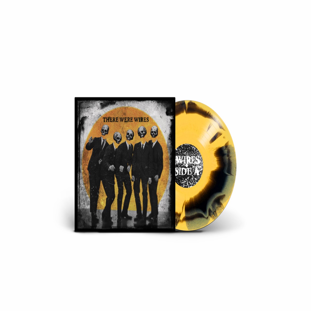 THERE WERE WIRES 'THERE WERE WIRES' LP (Yellow & Black Moon Vinyl)