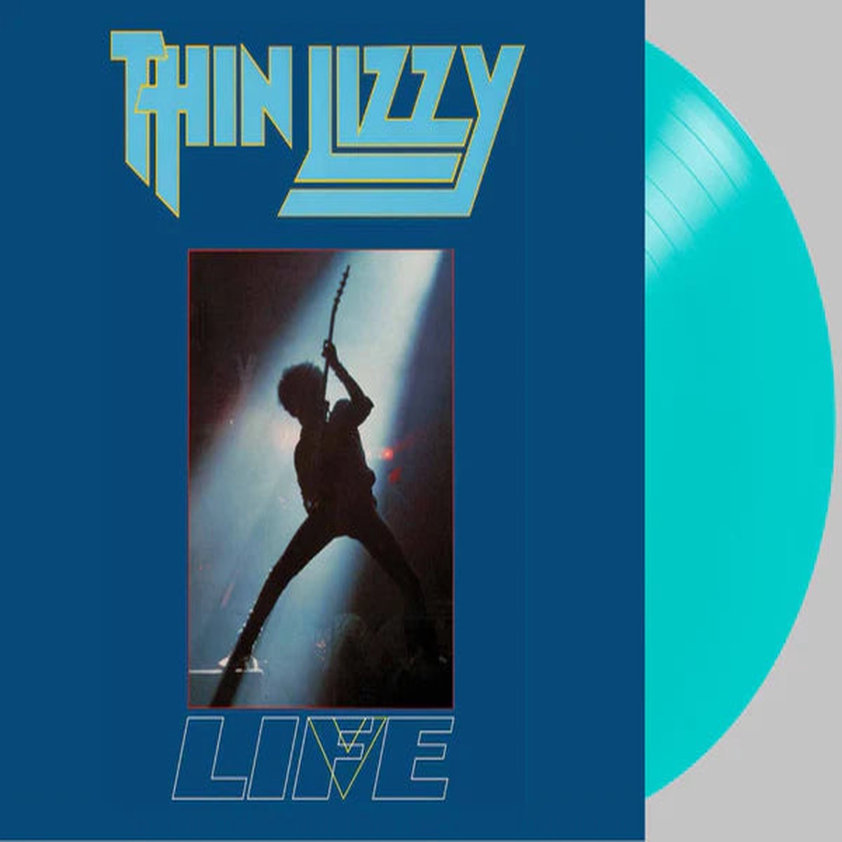 THIN LIZZY 'LIFE LIVE' 2LP (Limited/Anniversary Edition, Aqua Vinyl)