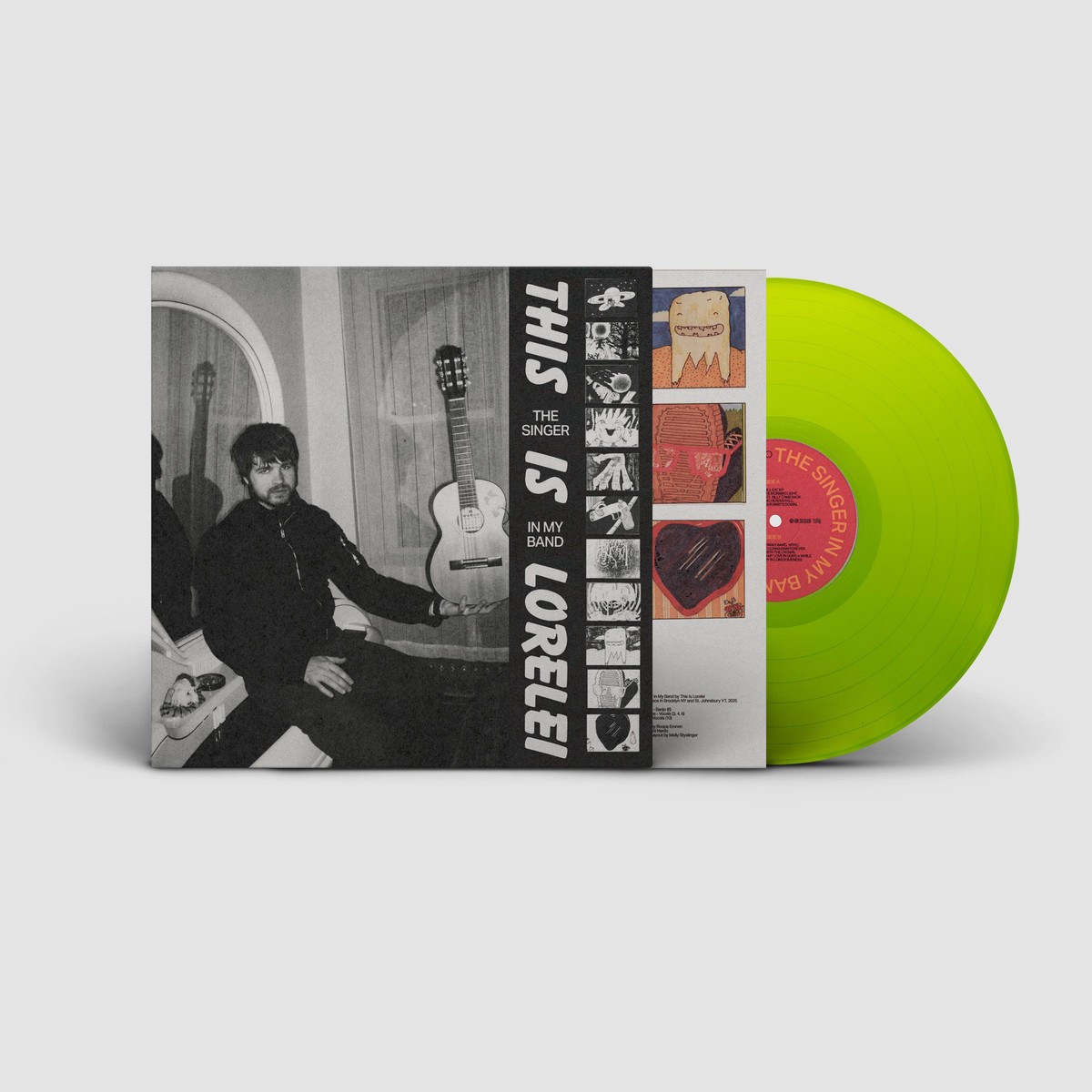 THIS IS LORELEI THE SINGER IN MY BAND LP (Exclusive Limited to 500, Lime Green Vinyl)