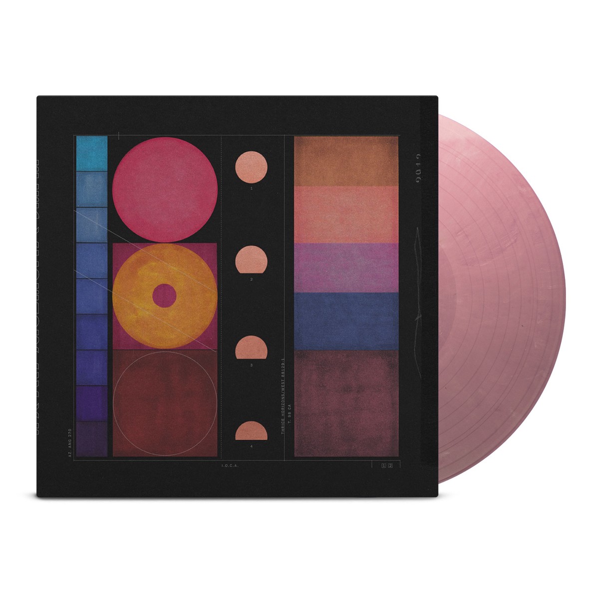 THRICE HORIZONS/WEST LP (Exclusive Limited to 300, Marbled Violet Vinyl)