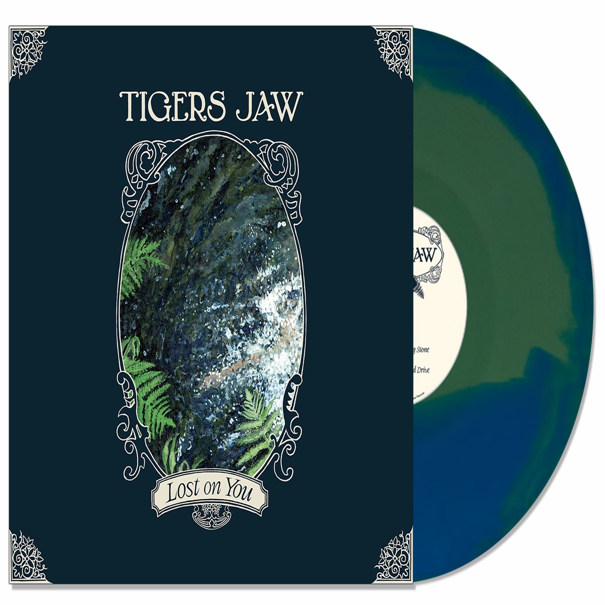 TIGERS JAW LOST ON YOU LP (Exclusive Limited to 300, Blue & Green Swirl Vinyl)