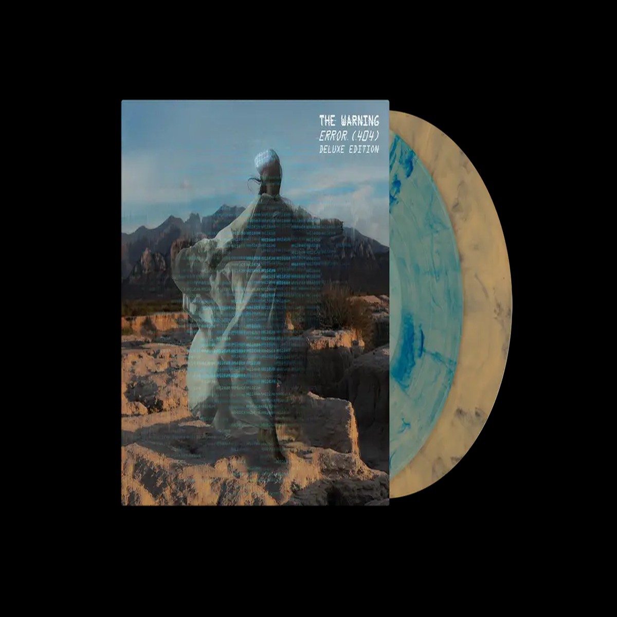 THE WARNING 'ERROR 404' 2LP (Deluxe, Custard/Black Wave/Coastal Blue Vinyl)