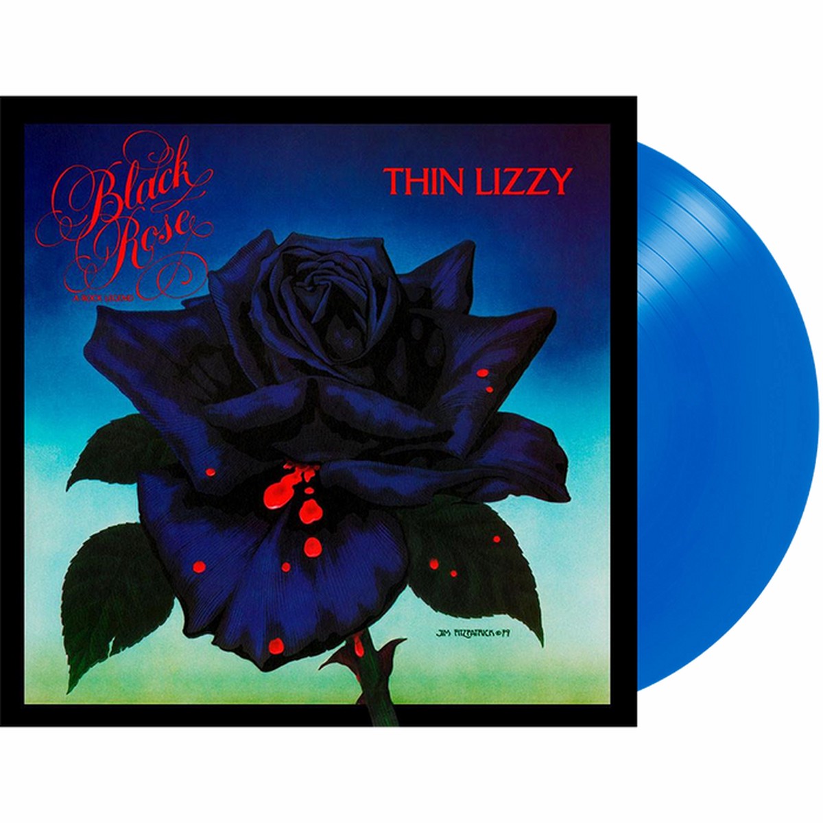 THIN LIZZY 'BLACK ROSE - A ROCK LEGEND' LP (Translucent Blue Vinyl)