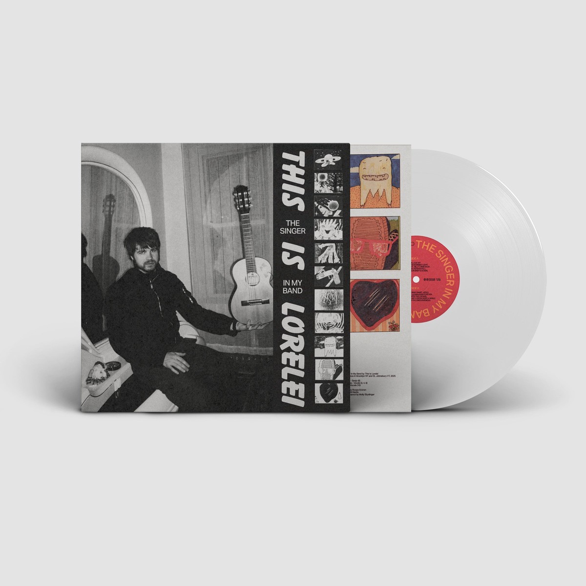 THIS IS LORELEI THE SINGER IN MY BAND LP (White Vinyl)